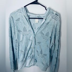 Blue Adidas jacket